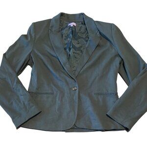 Vivienne by Vivienne Tam teal blazer Size Large